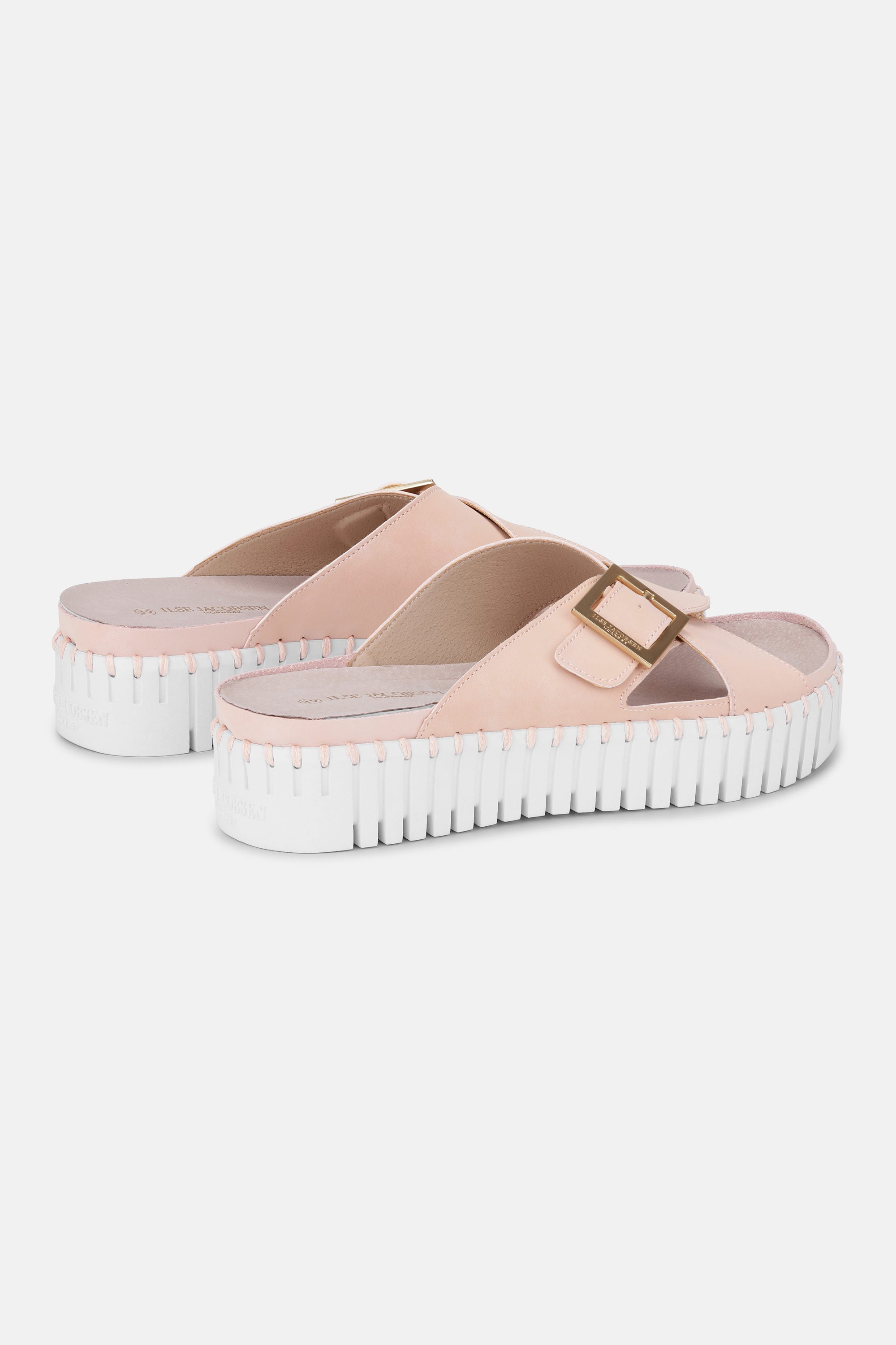 Sandaler Crossover - Adobe Rose White